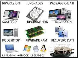 Assistenza riparazione pc notebook stampante
