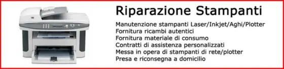 riparazione stampante Roma  